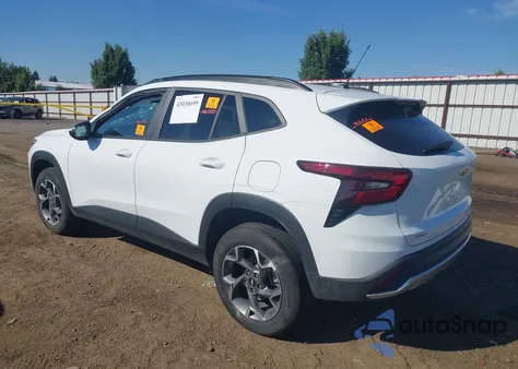 2025 Chevrolet Trax Fwd Lt из США, поврежденный, VIN KL77LHEP1SC217811